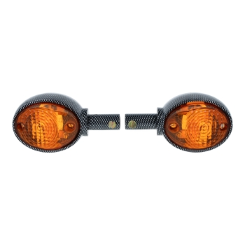PAAR Blinker, Lenkerblinker (Carbon-Optik), Simson KR51, SR4-2, SR4-3, SR4-4